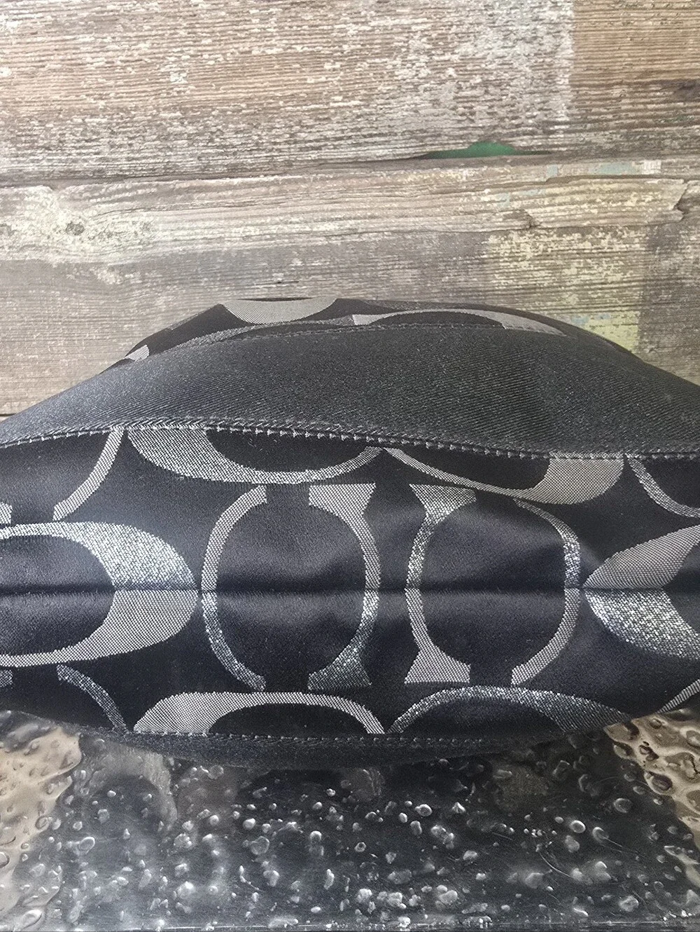 Coach F20430 Signature Crossbody Rehab Project Bag or Pillow